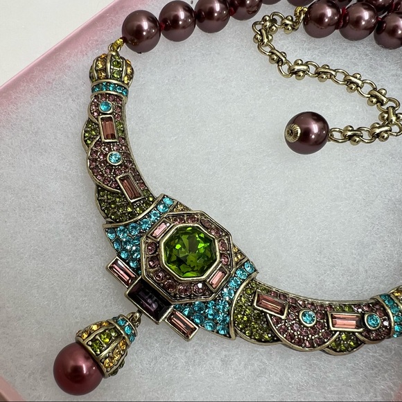 Heidi Daus lavish layers crystal necklace - Picture 5 of 7